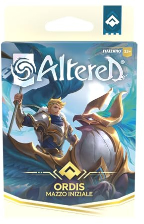 Equinox - Altered Oltre i Cancelli Mazzo Iniziale Ordis - set di 40 carte con Sigismar l'Eroico - deckbuilding unico, gioco di carte collezionabili strategico, 13+, per 2 giocatori, 20-30 min.