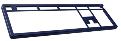 HyperX Alloy Rise Deckplatte – mit Alloy Rise Tastatur kompatibel, mehrere Farben, werkzeugfreie Installation, stabiles Aluminium