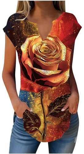 Angebot des Tages Sale Gestreift Bluse T Shirt Damen Kurzarm Weiss Rave Klamotten Damen Damen Poloshirt Kurzarm Kurzes Spaghetti Top Damen Plus Size Damen Blusen Meine Bestellungen Sale