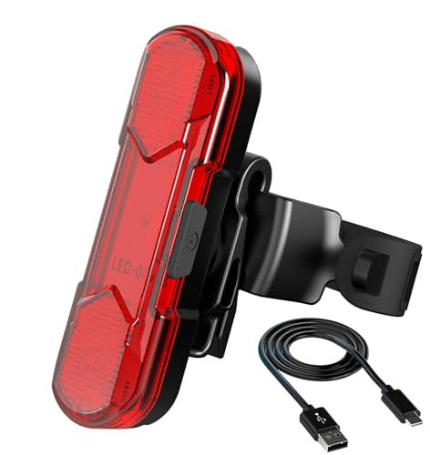 bicycles Taillights | bikes Tail Lamp,Reusable Waterproof bicycles Rear Cycling Safety Flashlight For Truck, Motorcycles, Vehicle, Van, Car bicycles Tricolor Taillight Mountain bikes Road bikes Night