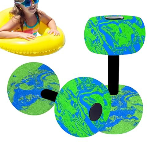 jamgeery Acquagym - 2 Manubri Fitness - Attrezzatura Per Allenamento Di Body Sculpting Per Corsi Di Nuoto Immersioni Spa Fitness Casa Viaggio Club Piscina