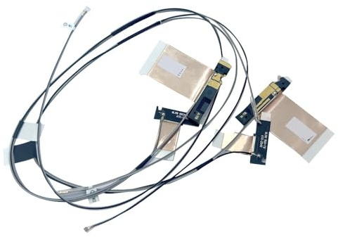 HSSDTECH WLAN Cable de Antena WiFi para Lenovo ThinkPad X13 Gen 2 20WK 20WL 20XH 20XJ X13 Gen 3 21BN 21BQ 21CM 21CN HX3B0 MIMO DC33001QG20 DC33001QG30 5A30Z88163 WiFi Cable Antenna