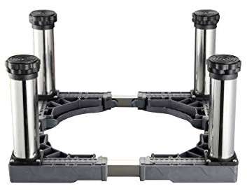 Support réglable pour meubles - Support universel pour lave-linge et sèche-linge - Base de réfrigérateur réglable en hauteur de 40 à 65 cm - Support polyvalent pour refroidisseur de vin - Design