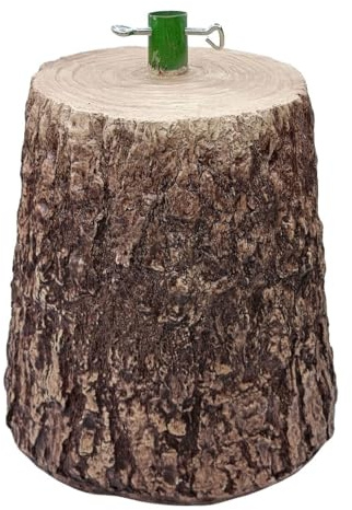 Glac Store Base Tronco per Albero di Natale - Diametro 30 cm Altezza 36 cm Stabilità e Stile per le Tue Festività (36x30x24 cm)