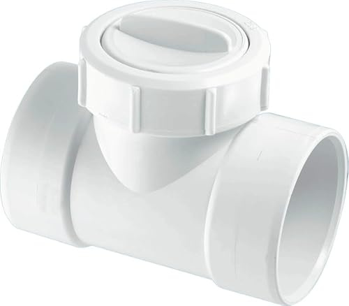 McAlpine 50mm 2 Solvent Weld in-Line Horizontal Non-Return Valve Code: Z28M-NRVS