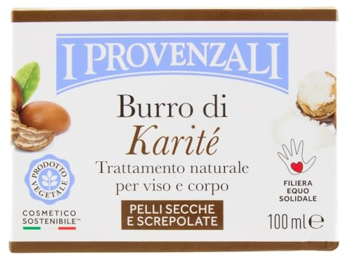 I Provenzali | Burro di Karitè, Trattamento naturale per Viso e Corpo, 100 ml