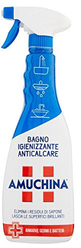 Amuchina – Spray baño, Desinfectante antical – 4 unidades de 750 ml [3 L]