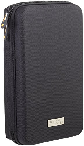 Amazon Basics Etui de voyage universel pour GPS de 3.5 à 4.3 pouces, Noir