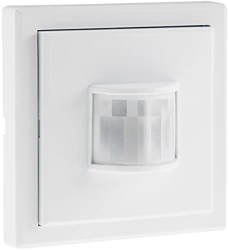 Funk Bewegungsmelder Aufputz für Innen Serie Pilota Casa 90° 8m Reichweite LED Geeignet FunkSignal bis 30 Meter Weiß