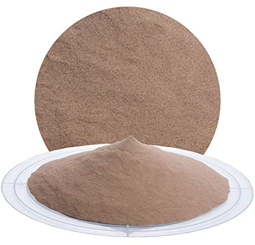 Schicker Mineral Granatsand Strahlmittel 25 kg 350 mesh 0,01-0,06 mm | Mehrwegstrahlmittel Sandstrahlen, Graffitientfernung, Sanierung Sandstein, hohe Standzeit, abrasiv, mineralisch