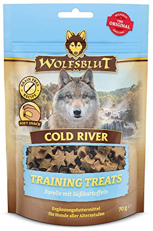 Wolfsblut - Training Treats Cold River 7 x 70 g - Hundesnack - Hundefutter - Getreidefrei
