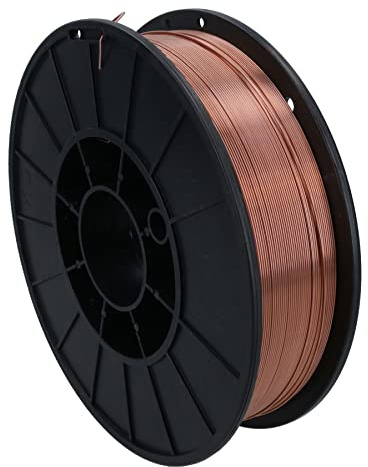 Mig Schweißdraht, 0,6 mm, Baustahl, CO2, 5 kg, Spule, kupferbeschichtet