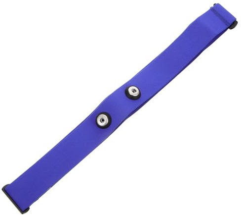 Correa de Sujeción para Monitor de Pecho Azul Ajustable de Nailon