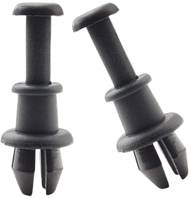 Hattba 2 Stück Hutablage-Saitenclip-Halter, einfache Installation für MK5 MK6 Kofferraum, Hutablage, Kordel-Clip, ersetzt 1M6867574A