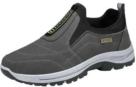 Scarpe estive da Uomo,Scarpe Running Corsa Scivolare Ginnastica Senza Lacci Jogging Trekking Comode Leggere Traspiranti Outdoor Sportive