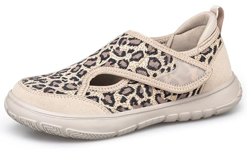 Scarpe Diabetiche per Uomo Donna Extra Larghe Regolabili | Confortevole e Traspirante, Pantofole per Edema Piedi, Scarpe da Passeggio, Antiscivolo