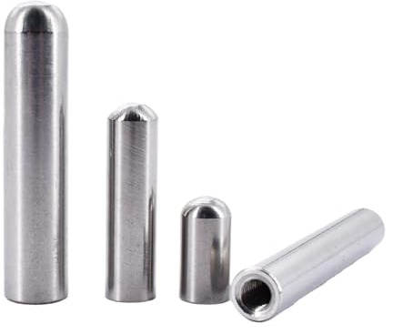 Gewindestift Zylindrische Stifte mit Innengewinde aus Edelstahl, , Passstift, Ortungsbefestigung, Verriegelung, Länge 10–60 mm Zur Reparatur(10 PCS,M6 (OD 12MM)_10MM)