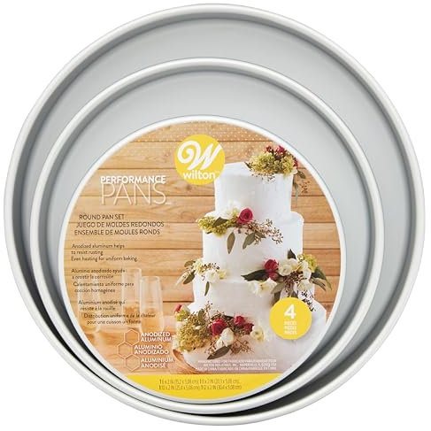 Wilton Backformen-Set rund 4-teilig