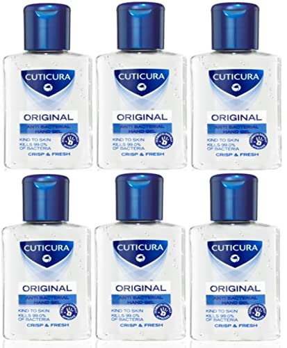 Cuticura Original Hand Gel Crisp and Fresh Cream, 50 ml, Pack of 6