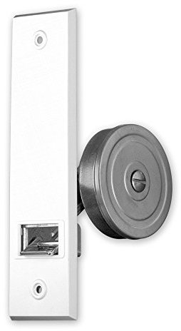 Einlass-Gurtwickler 'Paro M', für Gurtbreite: 23 mm, Farbe: weiß, ohne Gurt, Lochabstand: 160 mm, Abmessungen: 199 x 110 x 54 mm, Gurtaufnahme: 5,3 m, SELVE, Art.: 110100