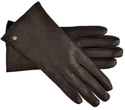 Roeckl LEDERHANDSCHUHE CLASSIC SLIM Braun 7 1/2