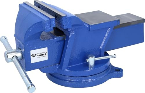 BRILLIANT TOOLS BT156942 Tornillo de banco paralelo 6, 150 mm [Powered by KS TOOLS]