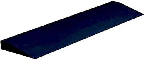 Roppe Transition Reducer Profile #49, Black 9/16 H X 9' L X 2.5 W