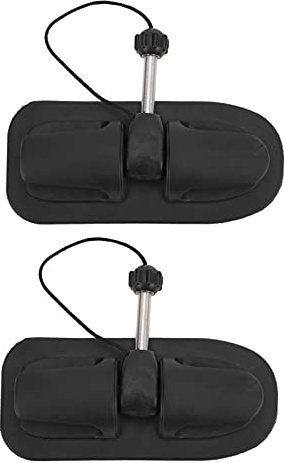 Supports de Rame de Bateau, Support de Pagaie de Kayak 1 Paire de Support de Rame de Noyau de Fer de 0,4 Pouce Support de Verrouillage de Pagaie Universel pour Bateau Gonflable