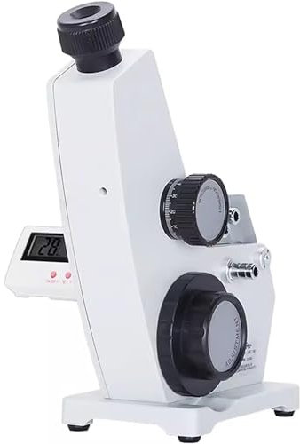 Qiang Digitales Abbe-Monokular-Refraktometer, Automatische Optische Instrumente, Messbereich: 1,3000–1,7000 Nd, 0,0–95% Brix, Optische Laborausrüstung