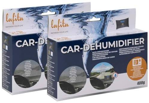 vidaXL Deshumidificadores de Coche Reutilizables 2 uds 400 g