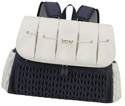 Perfeclan Wickeltasche, Rucksack, Wickeltasche, Multifunktion, Große Kapazität, wasserdichte Wickeltasche, Windeltasche für Schlüssel, Flaschen, Telefon, Blau