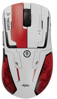 Pulsar x Quiccs Limited Edition - Xlite v4 Wireless Gaming Mouse, Ultra Lightweight 1.9 oz (54g), Ergonomic, Optical Switch, 32000 DPI, 750 IPS, XS-1 Sensor, 8k Compatible (Mini)