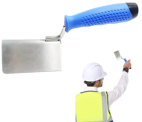 Herramienta para esquinas interiores y exteriores, paleta para esquinas de acero inoxidable,Herramienta de yeso interior exterior para esquinas de paneles de yeso - Paleta de esquina interna externa p