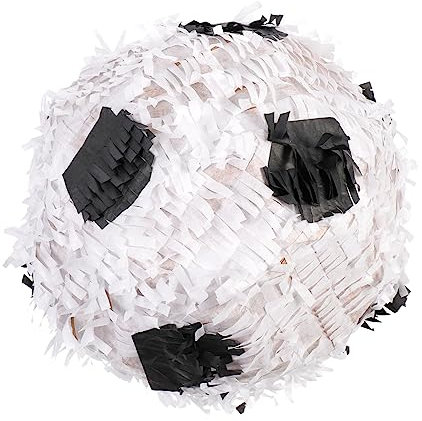 BESPORTBLE Fußball-piñata für Geburtstagsparty mit Füllung Pokal-piñata Runde Fußball-piñata für Junge Mädchen-party Einfach Befüllen