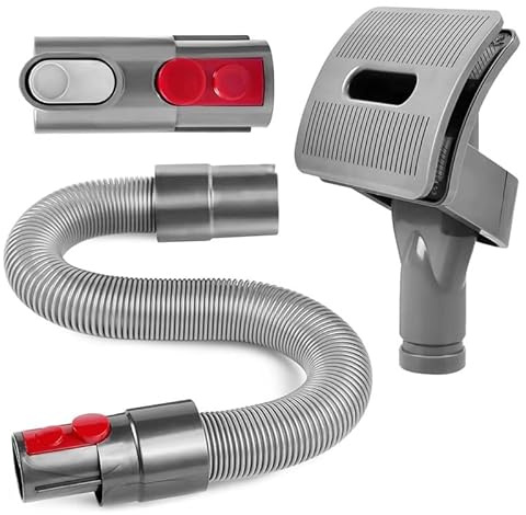 ZERATLVD Kit de Aseo for Mascotas, Cepillo for el Pelo de Perros, Accesorio de aspiración con Adaptador de Manguera de extensión, Compatible con Dyson V7, V8, V10, V11 y V15.