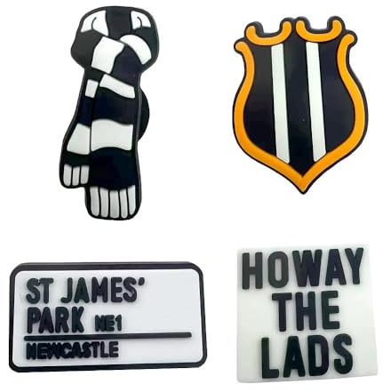 4PCS Shoe Charms for Football Croc, Funny Football Charms for Crocs, Shoe Decoration Charms Shoe Accessory for Kids Boys Adults Clog Sandal Sport Fans Party Gifts Decoration