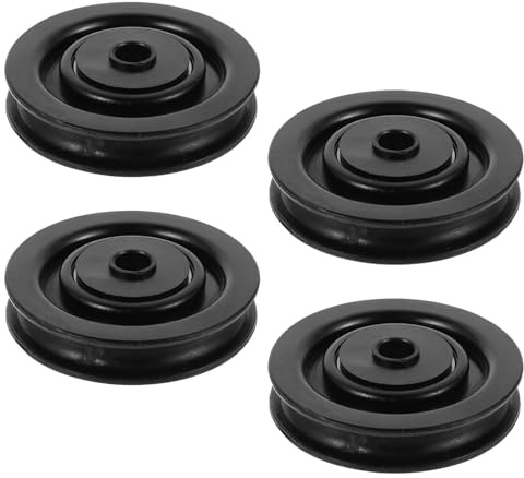 BCOATH 4 Pezzi Pulegge in Nylon per Attrezzature Fitness con Cuscinetto Silenzioso Resistenti all Usura Ruote per Macchine da Palestra e Sollevamento Pesi
