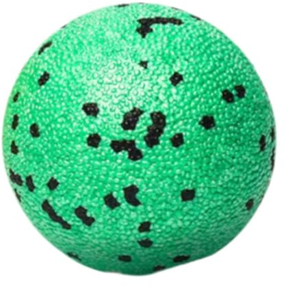 Oshhni Praktischer, langlebiger und professioneller Massageball für Fitness und Rücken, Füße, Nacken und Schultern, GrÜn, 6cm