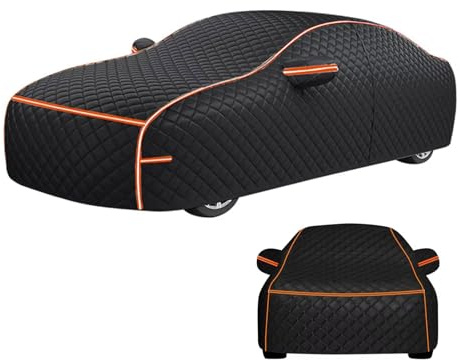 Abdeckplane Auto Winter，Auto SchutzhüLle，Pkw Abdeckplane Kompatibel mit Honda CRV (HUD,no Audio 2023 Autoabdeckplane，Ganzjähriger Schutz gegen Hagel Schnee und UV-Strahlen