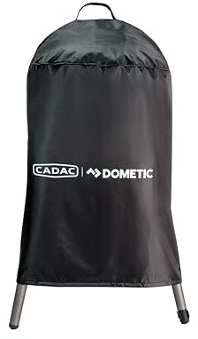Cadac Dometic Carri Chef 40 BBQ Cover, Heavy Duty Vinyl, UV Resistant, Weatherproof with Drawstring Closure, Black