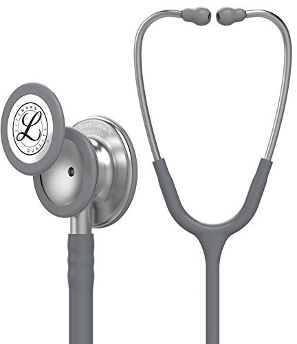3M Littmann Fonendoscopio para monitorización Classic III, tubo gris, 68,5 cm, 5621