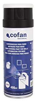 Cofan Cubremanchas en Spray para Paredes | Color Blanco | Envases de 400 ml