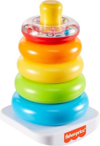 Fisher-Price Stapelblock, Baby, 6 Stück, 4.72 x 5.12 x 7.76, ab 0 Monaten