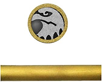 Rivets en mosaïque pour manche de couteau, clou à vis en mosaïque, broches de fixation de 5 mm de diamètre pour couteaux de chasse, longueur de 4,5 cm (Aigle)