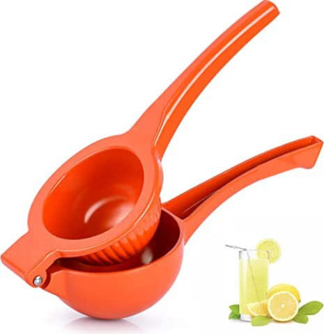 Buy-Simplicity® Zitronen-Limettenpresse, professionelle manuelle Handpresse, Werkzeug zum Extrahieren von Saft (Aluminium-Orangen-Zitronenpresse)