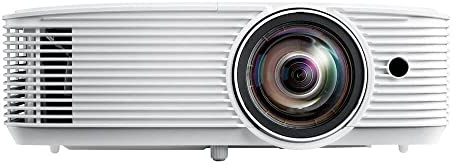 Optoma GT1080HDRx Short Throw Gaming Projector - Bright 3,800 Lumens for Day and Night,1080p and HDR support with 4K UHD input, Enhanced Gaming Mode for 1080p 120Hz Gameplay at 8.4ms, (White)