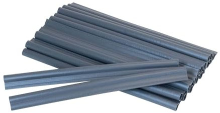 Jardinion Clips de fijación de Pantalla de privacidad 20 Piezas Antracita Carriles de sujeción para la fijación de Tiras de Pantalla de privacidad para Vallas de Doble piquete