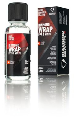 Diamond ProTech Wrap PPF 30 ml - Solvente Protettivo e Lucidante per Superfici Flessibili dell'Auto o Pellicole in Vinile - Protezione Fino a 18 Mesi