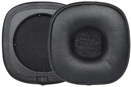 INF 1 Paire de Coussinets d'oreille de Remplacement pour Marshall Major IV, expérience sonore améliorée, Coussinets d'oreille Doux et Confortables, Installation Facile, Noir