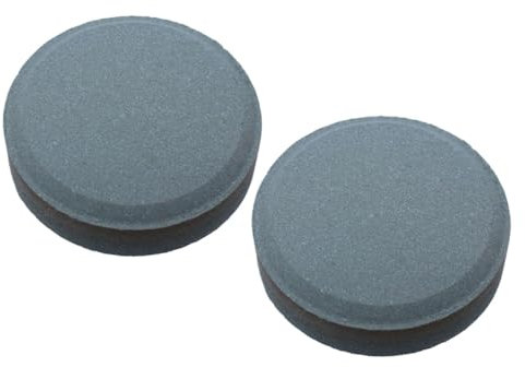 Veemoon 2pcs Double Sided Sharpener Whetstone Kitchen Home Sharpening Stone Portable Outdoor Grindstone
